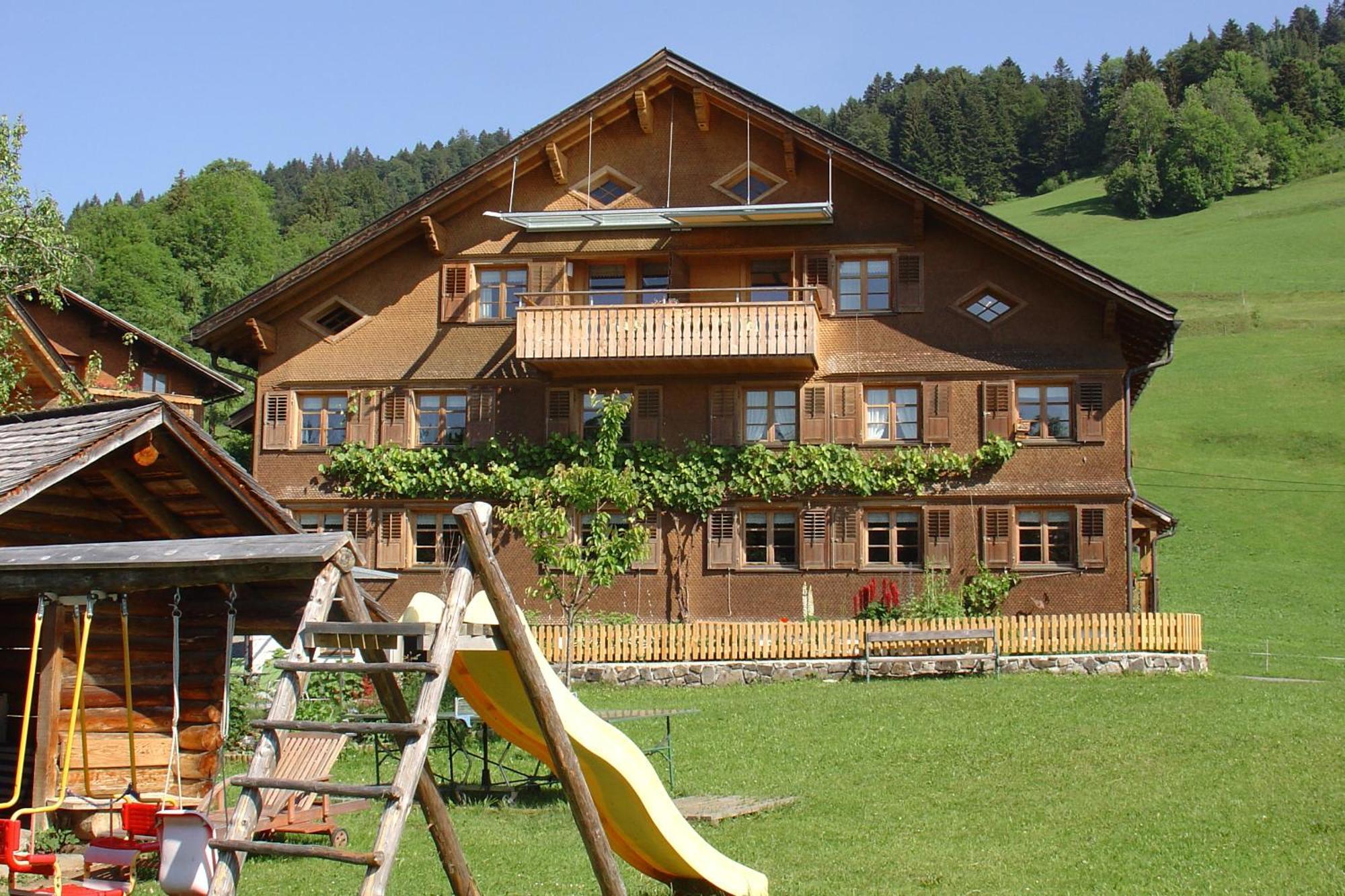 Apartamento Ferienbauernhof Schneider Schwarzenberg im Bregenzerwald Exterior foto