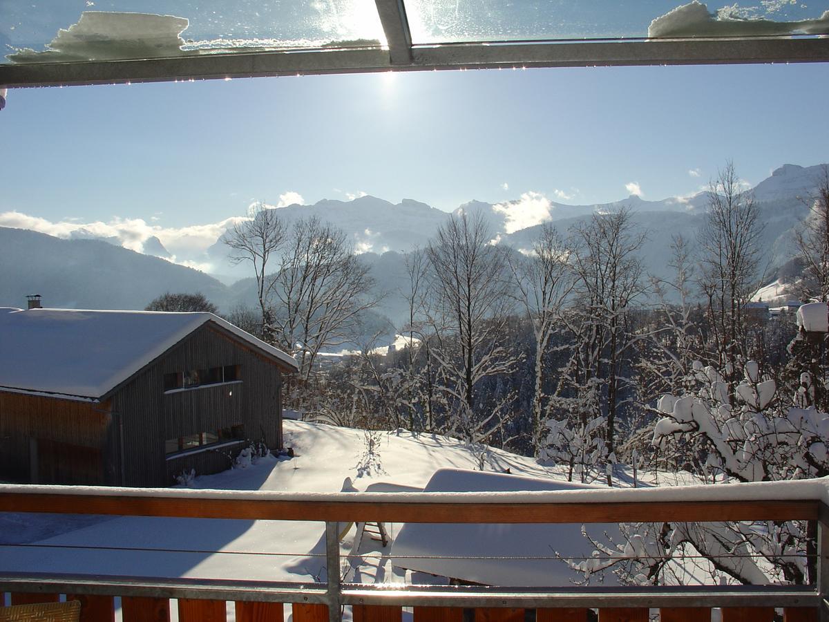 Apartamento Ferienbauernhof Schneider Schwarzenberg im Bregenzerwald Exterior foto