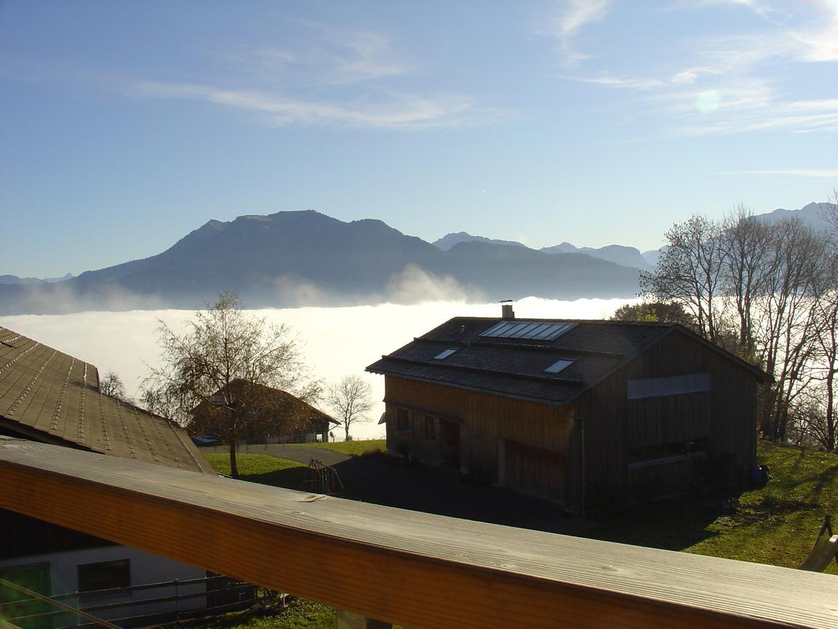 Apartamento Ferienbauernhof Schneider Schwarzenberg im Bregenzerwald Exterior foto